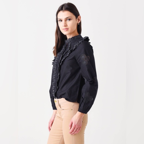 loveshackfancy bloomfield blouse - Picture 5 of 9